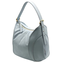 Silvia Italian Leather Shoulder Bag - Leather Italiano