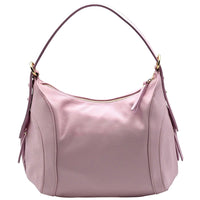 Silvia Italian Leather Shoulder Bag - Leather Italiano