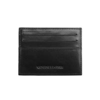 Simple Leather Card Holder V - Ultra - Slim Front Pocket Wallet - Leather Italiano
