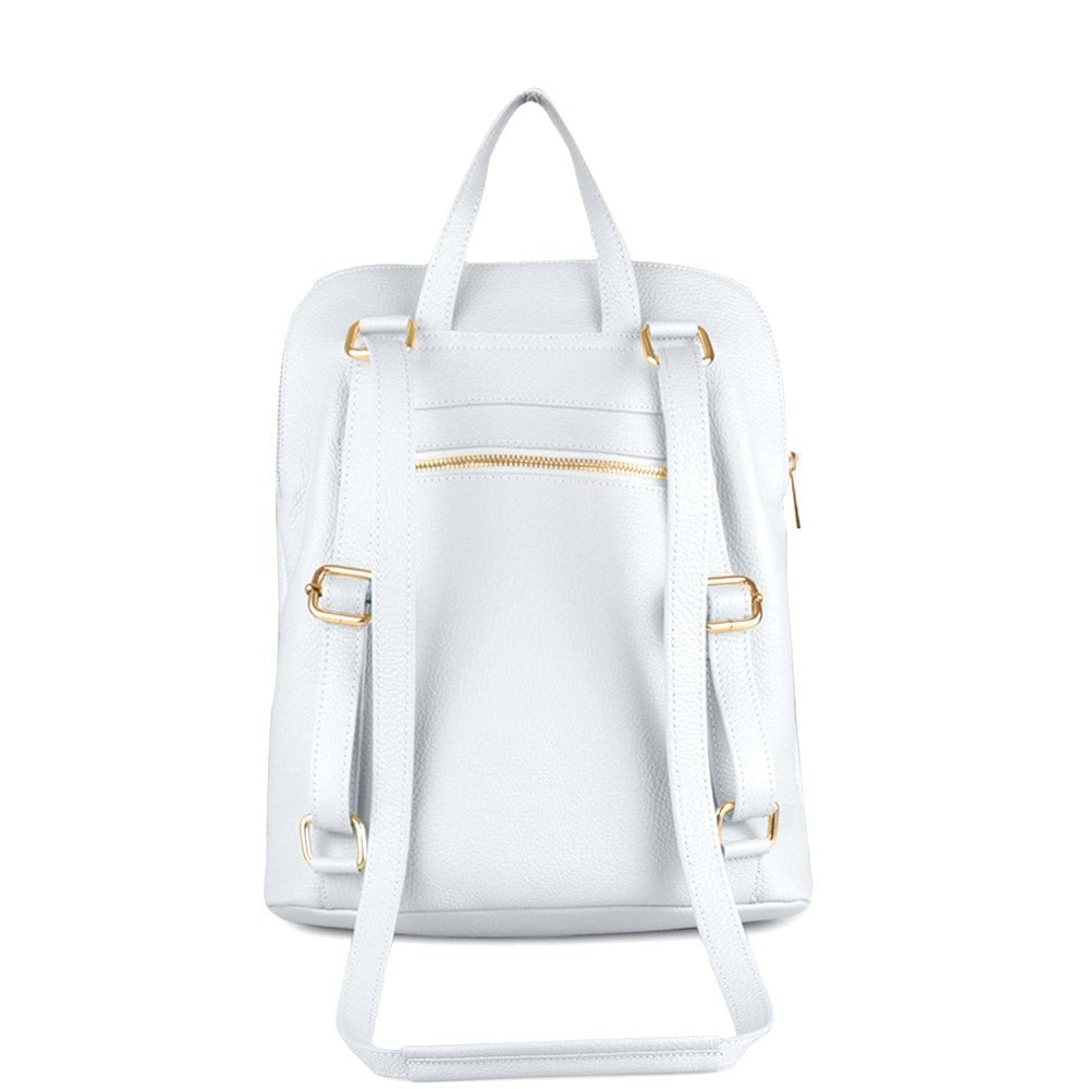 Small Leather Backpack Italian Crafted | Ghita - Leather Italiano - Leather Italiano