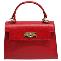 Sofia Structured Italian Leather Handbag - Leather Italiano