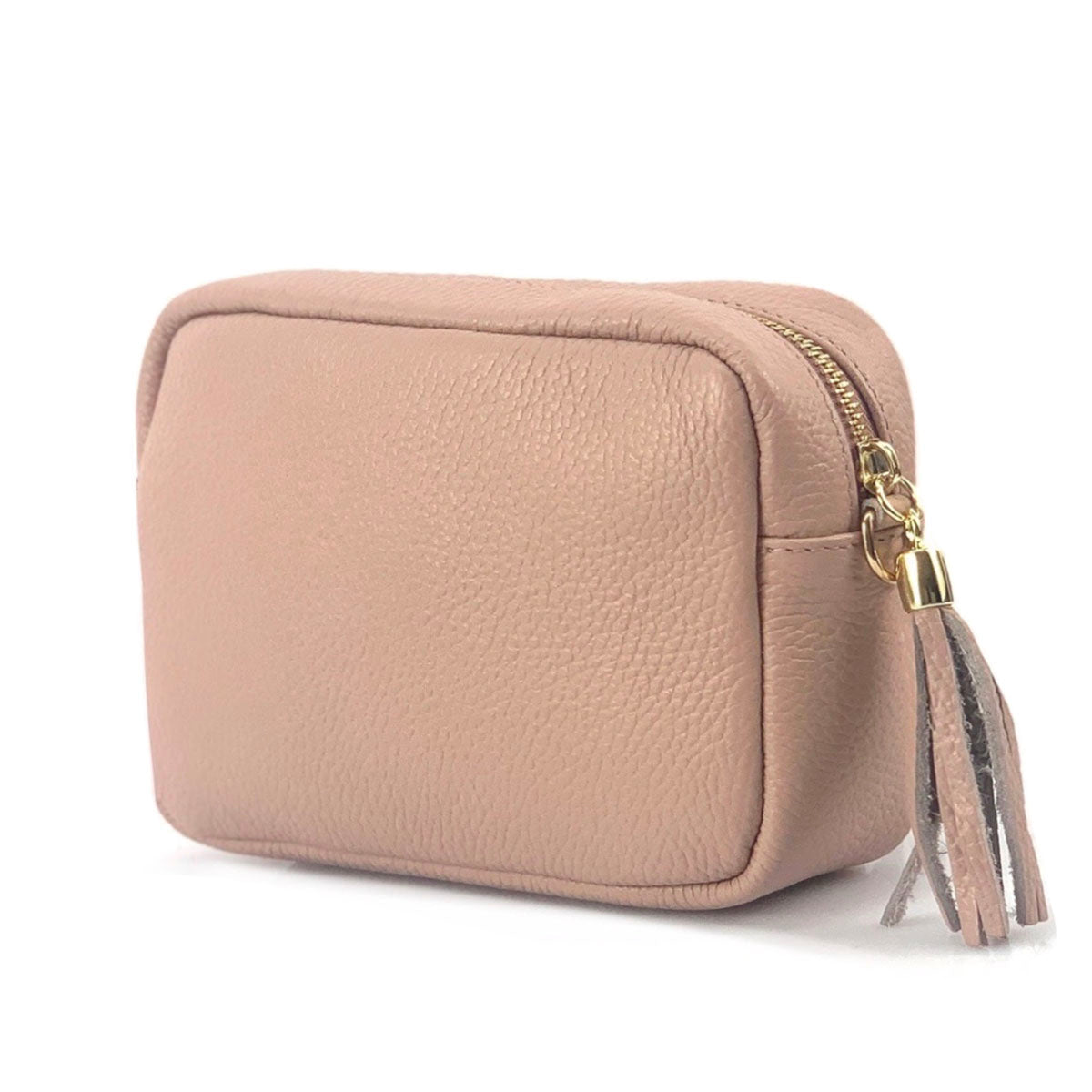 Solea Italian Leather Tassel Clutch & Crossbody Bag - Leather Italiano