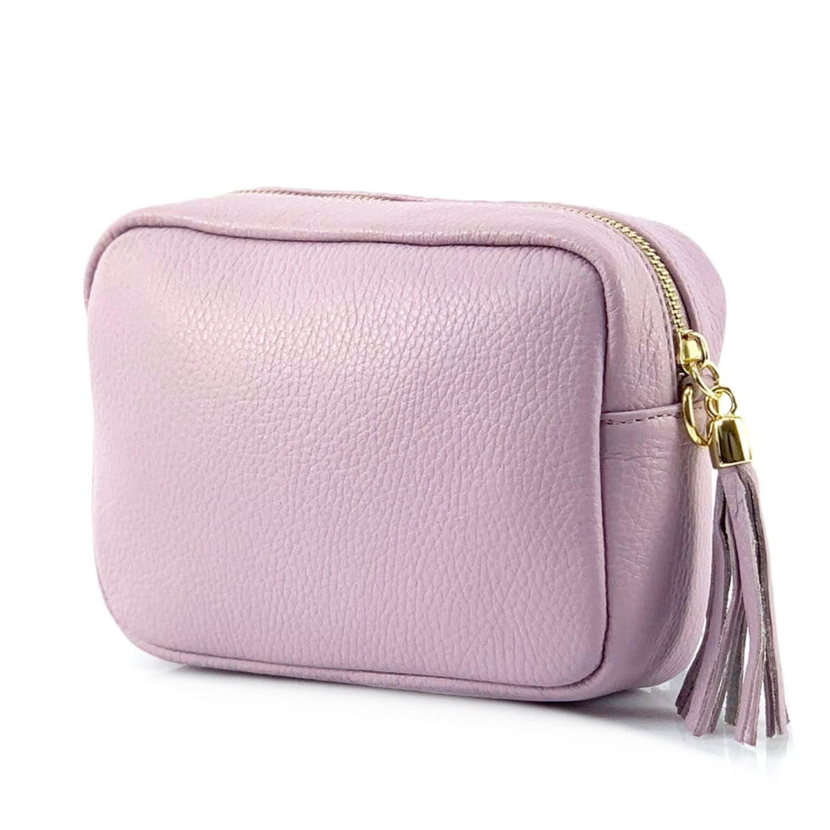 Solea Italian Leather Tassel Clutch & Crossbody Bag - Leather Italiano