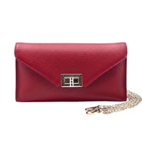 Teodora Italian Leather Evening Clutch Bag - Leather Italiano