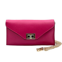 Teodora Italian Leather Evening Clutch Bag - Leather Italiano