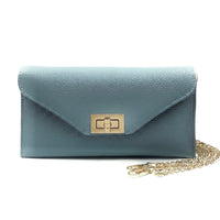 Teodora Italian Leather Evening Clutch Bag - Leather Italiano