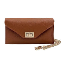 Teodora Italian Leather Evening Clutch Bag - Leather Italiano