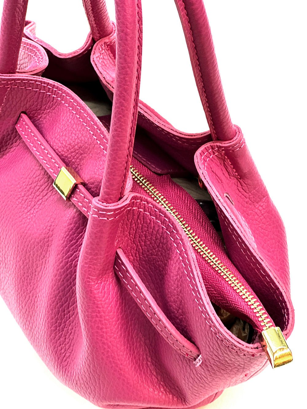 Terra Italian Handmade Leather Handbag - Leather Italiano