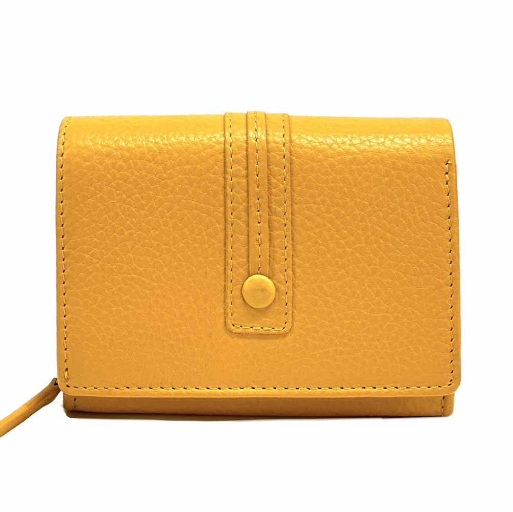 Tris Leather Wallet - Leather Italiano