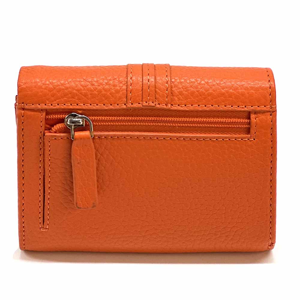 Tris Leather Wallet - Leather Italiano