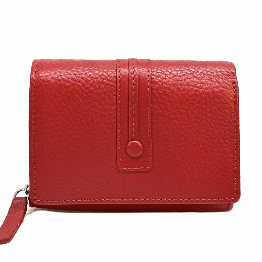 Tris Leather Wallet - Leather Italiano