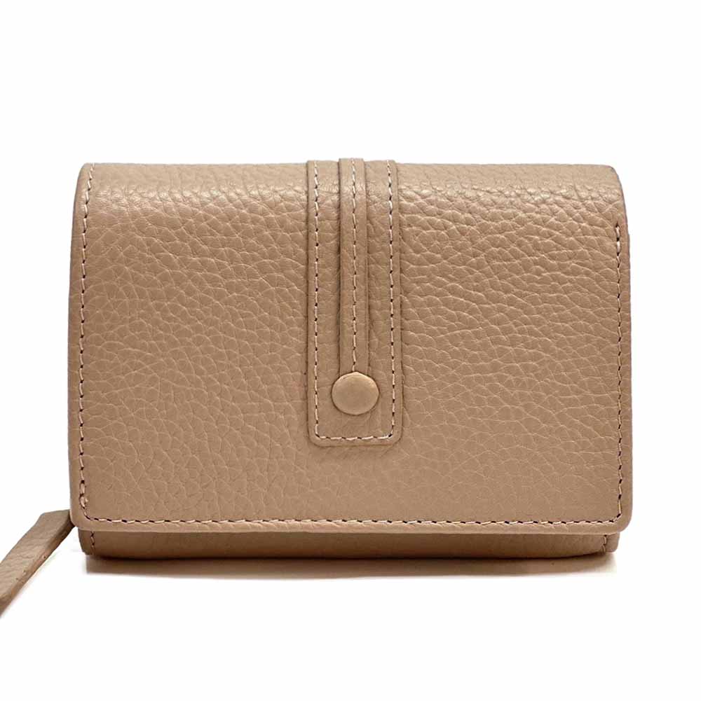 Tris Leather Wallet - Leather Italiano