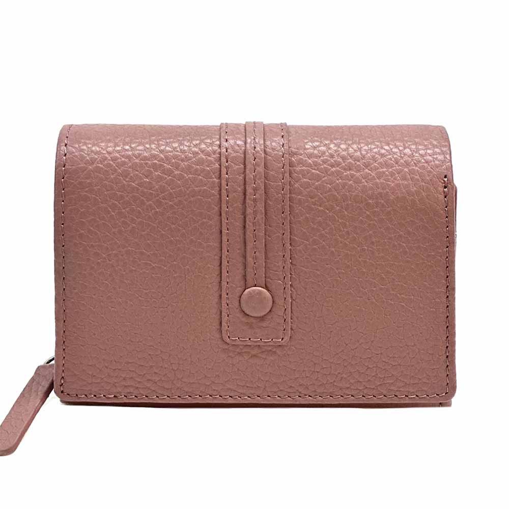 Tris Leather Wallet - Leather Italiano