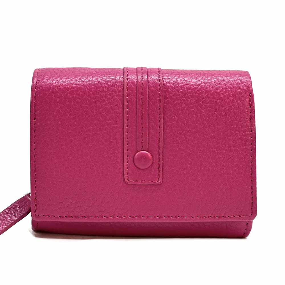 Tris Leather Wallet - Leather Italiano