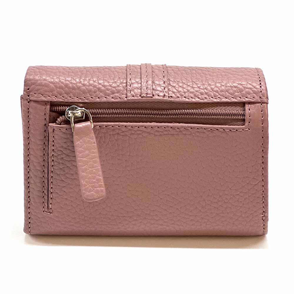 Tris Leather Wallet - Leather Italiano