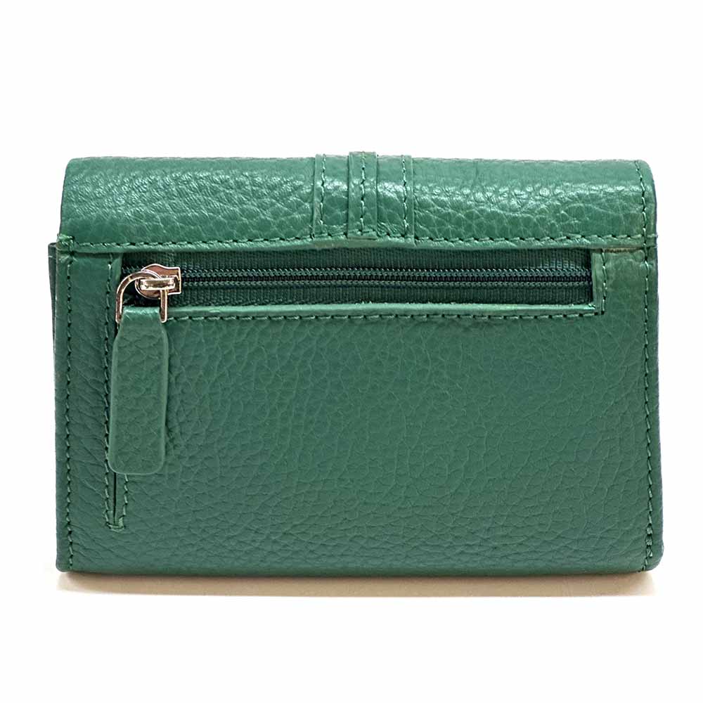 Tris Leather Wallet - Leather Italiano