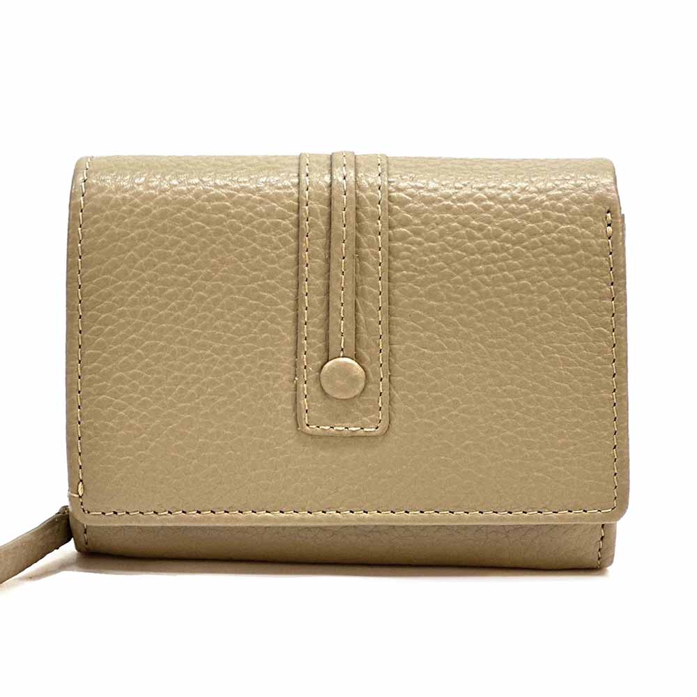 Tris Leather Wallet - Leather Italiano