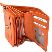 Tris Leather Wallet - Leather Italiano