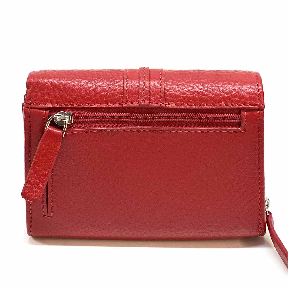 Tris Leather Wallet - Leather Italiano