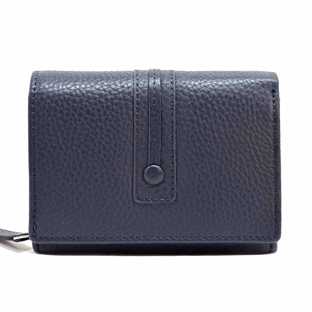 Tris Leather Wallet - Leather Italiano