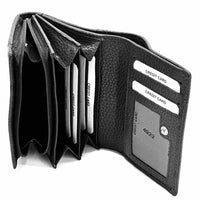 Tris Leather Wallet - Leather Italiano