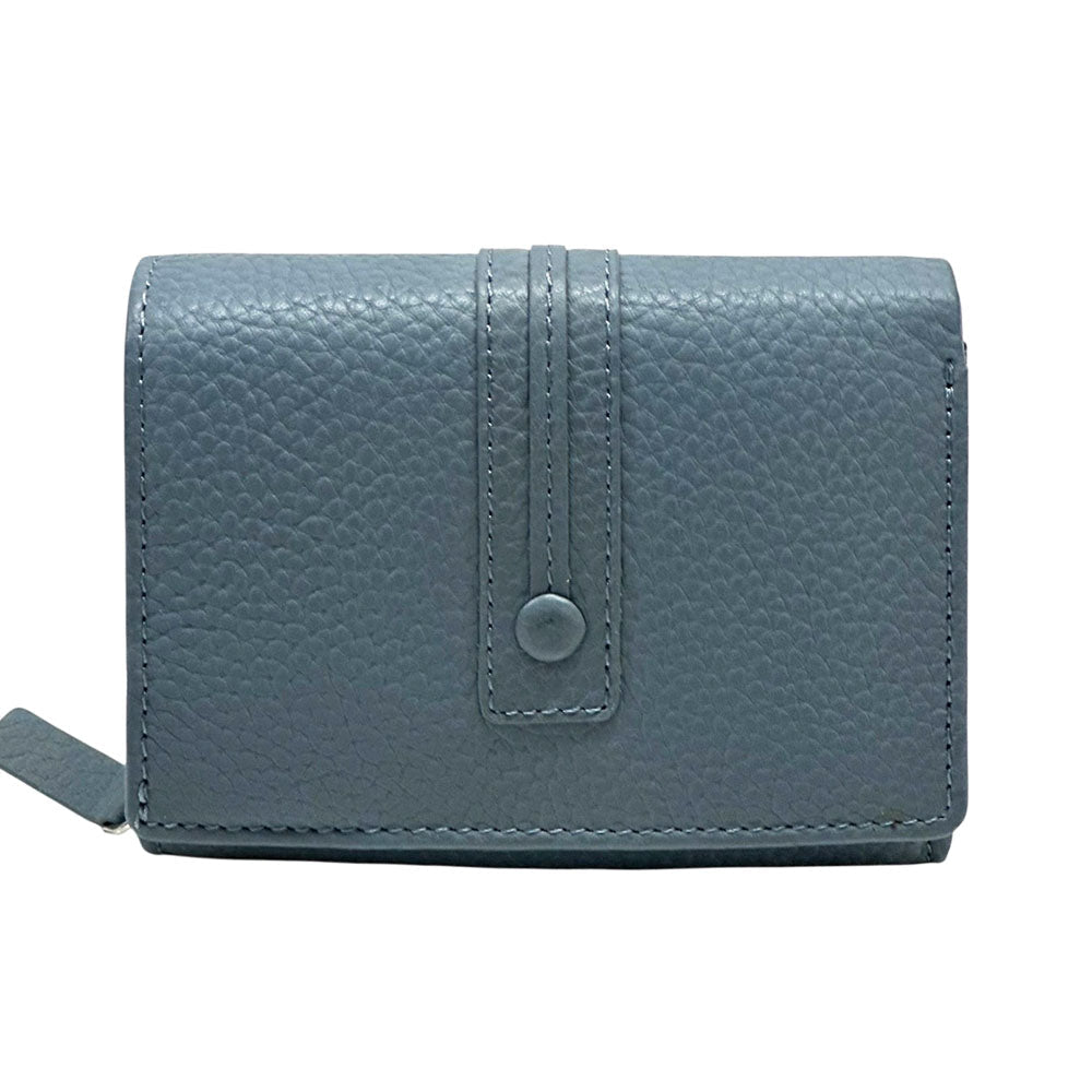 Tris Leather Wallet - Leather Italiano