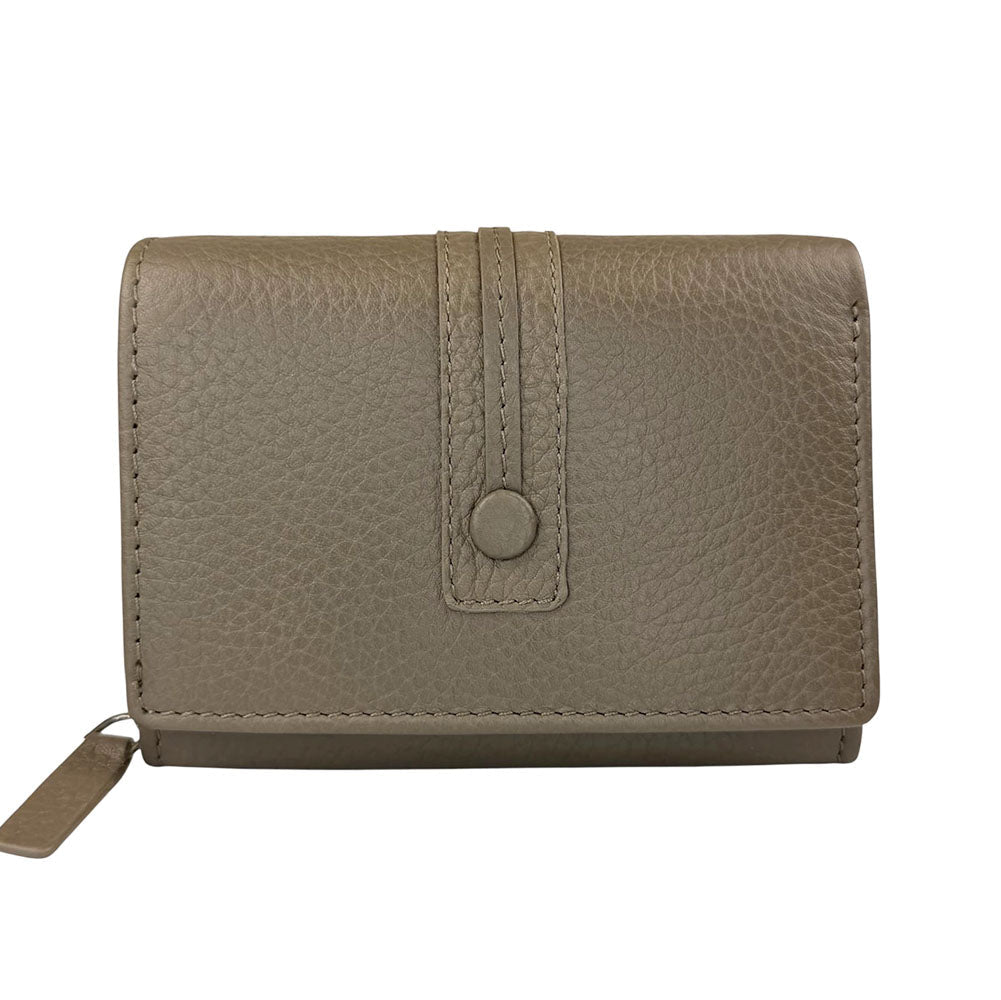 Tris Leather Wallet - Leather Italiano