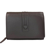 Tris Leather Wallet - Leather Italiano