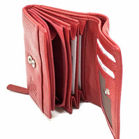 Tris Leather Wallet - Leather Italiano