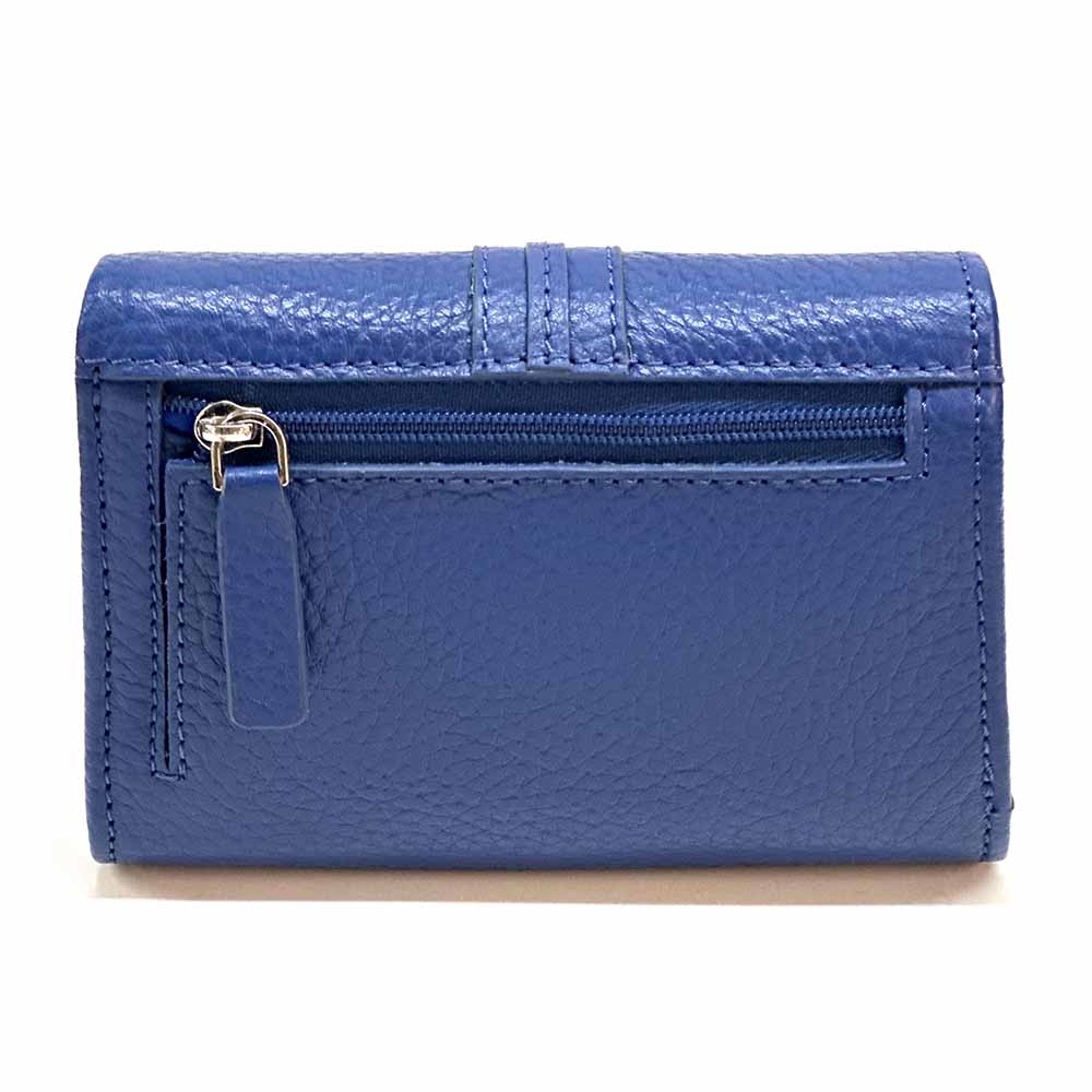 Tris Leather Wallet - Leather Italiano