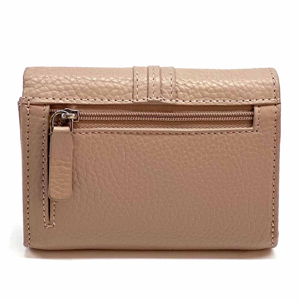 Tris Leather Wallet - Leather Italiano
