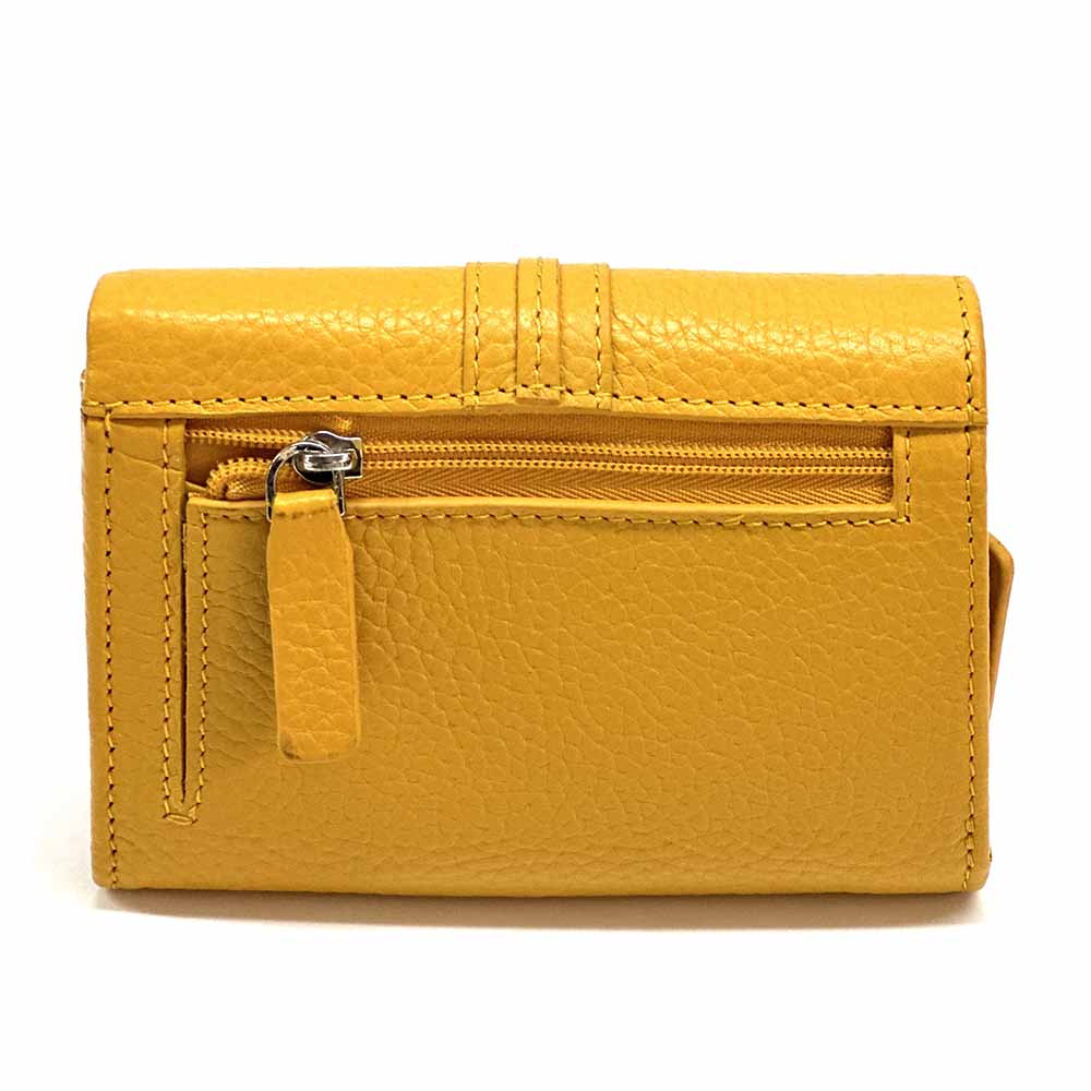 Tris Leather Wallet - Leather Italiano