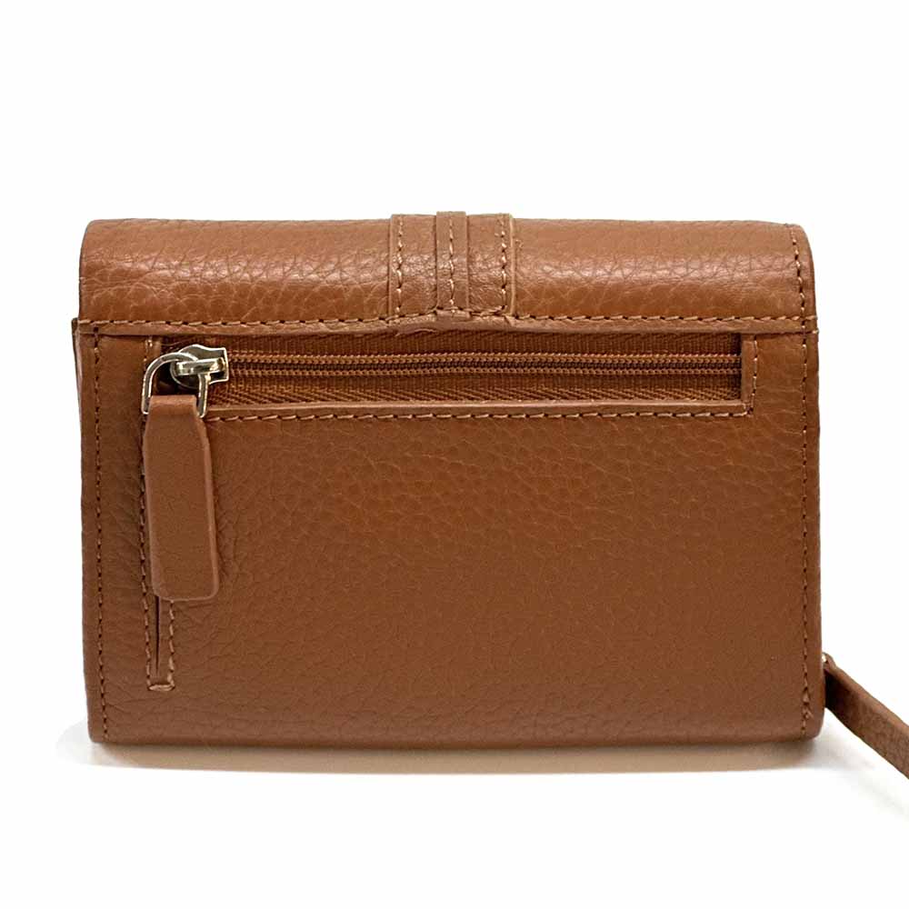 Tris Leather Wallet - Leather Italiano