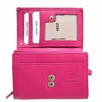 Tris Leather Wallet - Leather Italiano