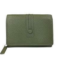 Tris Leather Wallet - Leather Italiano