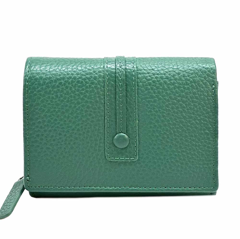 Tris Leather Wallet - Leather Italiano