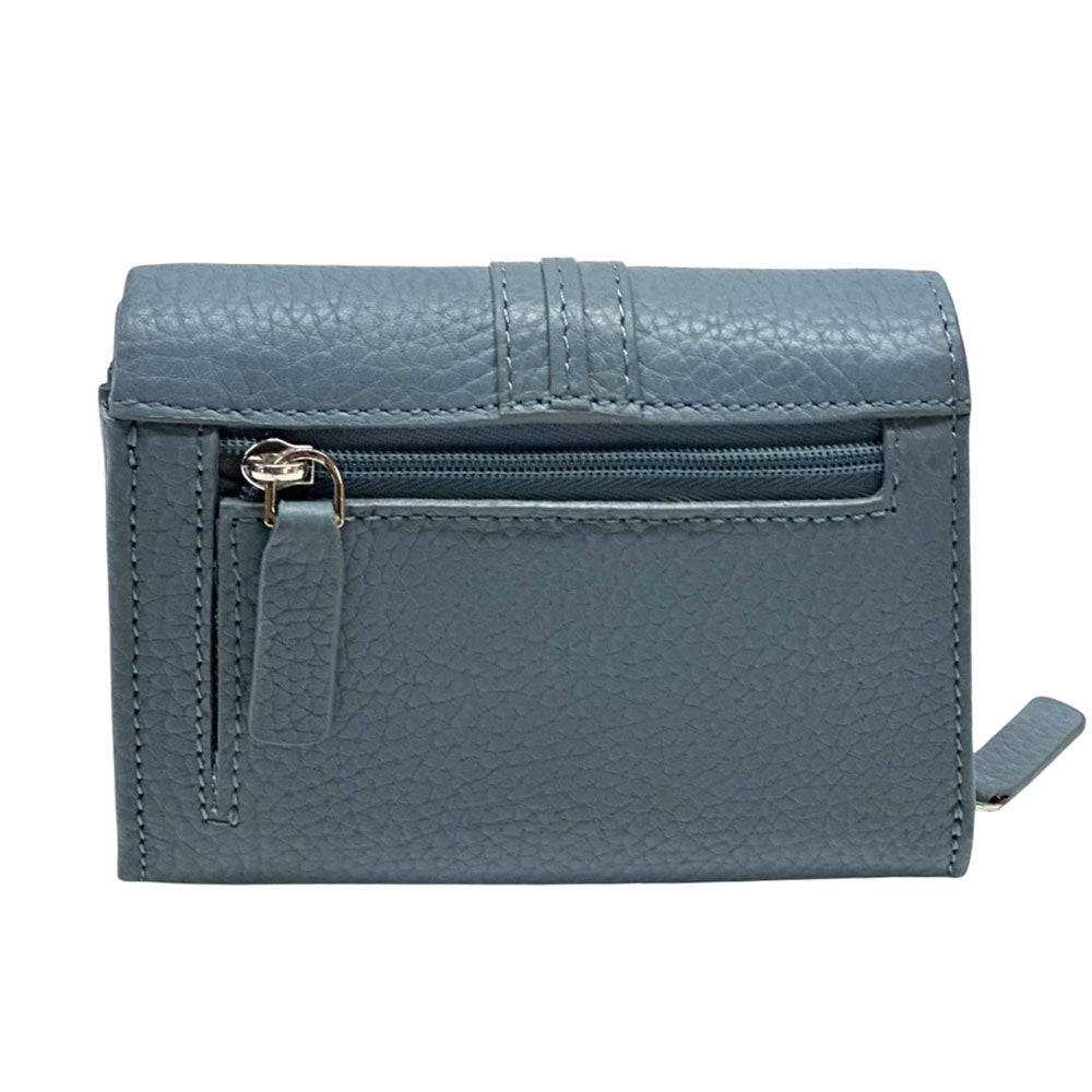 Tris Leather Wallet - Leather Italiano