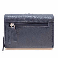 Tris Leather Wallet - Leather Italiano