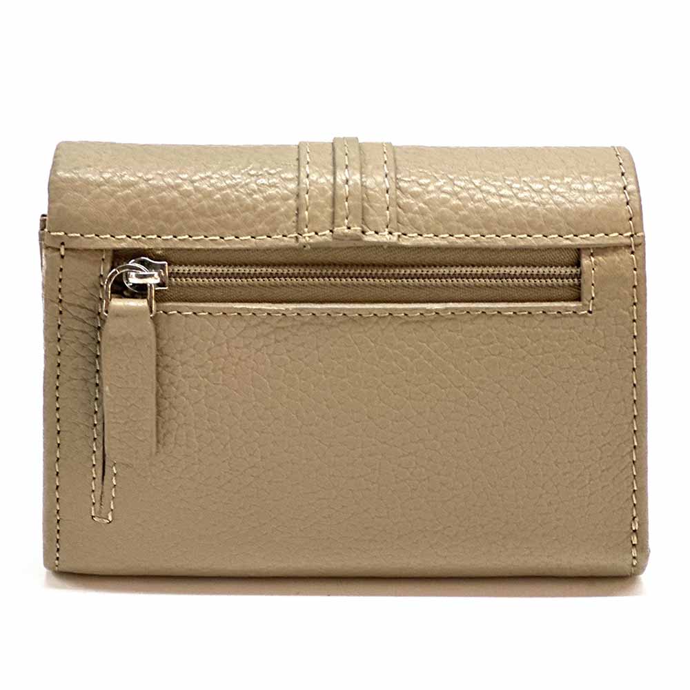Tris Leather Wallet - Leather Italiano