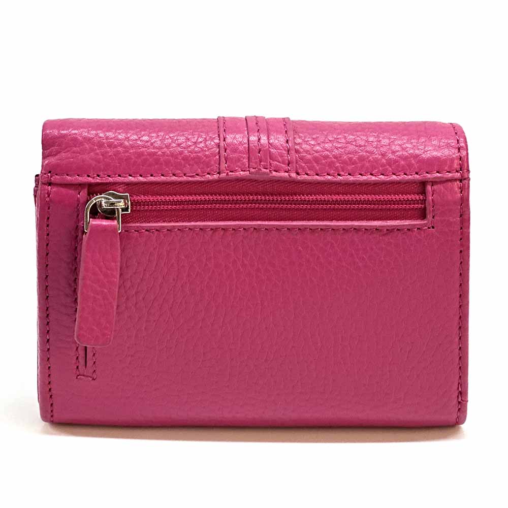 Tris Leather Wallet - Leather Italiano