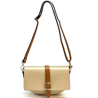 Vala Leather Crossbody Bag - Leather Italiano