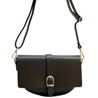 Vala Leather Crossbody Bag - Leather Italiano