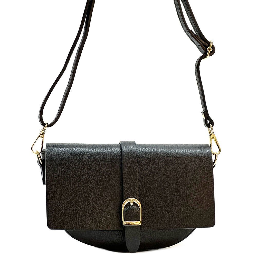 Vala Leather Crossbody Bag - Leather Italiano