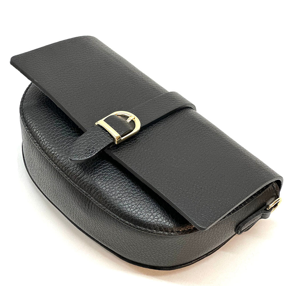 Vala Leather Crossbody Bag - Leather Italiano