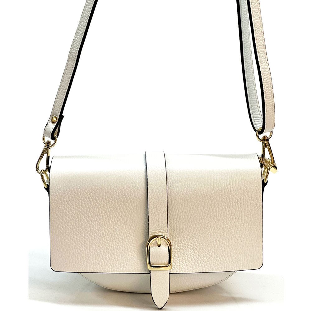 Vala Leather Crossbody Bag - Leather Italiano