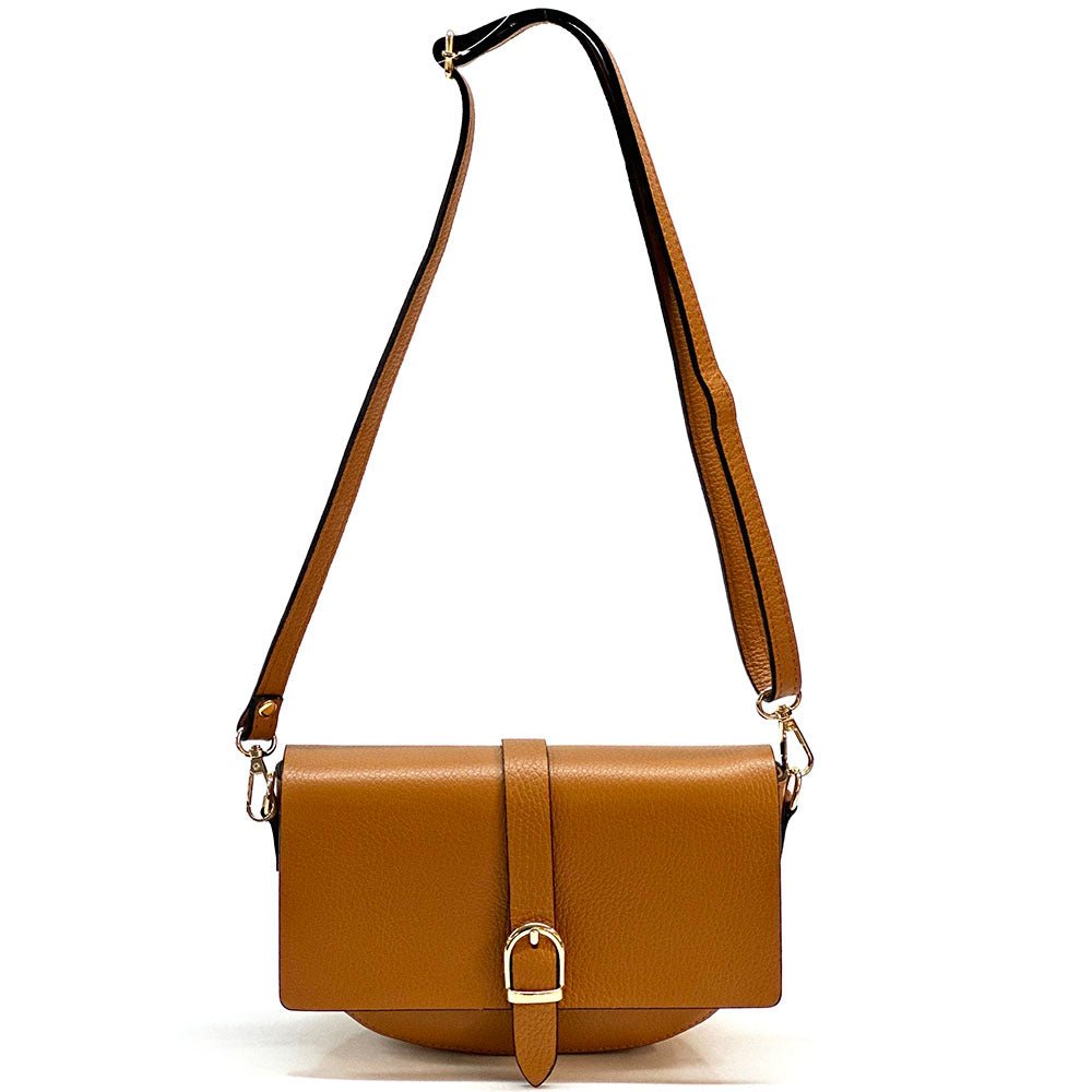 Vala Leather Crossbody Bag - Leather Italiano