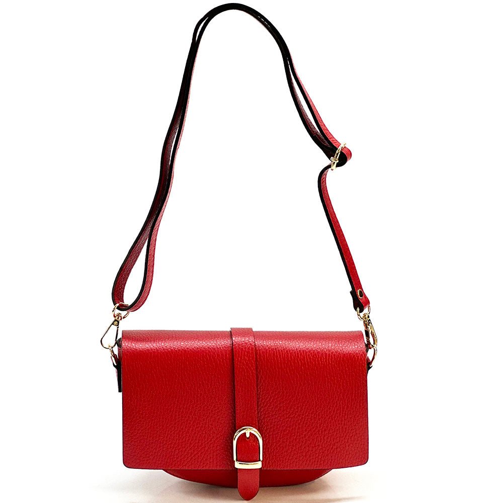 Vala Leather Crossbody Bag - Leather Italiano