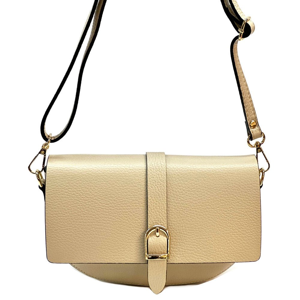 Vala Leather Crossbody Bag - Leather Italiano
