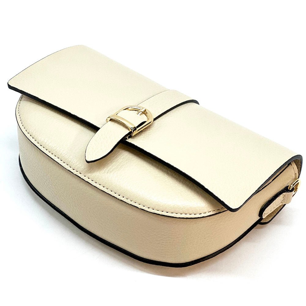 Vala Leather Crossbody Bag - Leather Italiano