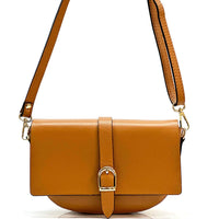 Vala Leather Crossbody Bag - Leather Italiano